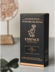 Essence Natural Hayat   AYURVEDİK SAÇ BOYASI 50GR-8.0 ORTA KESTANE