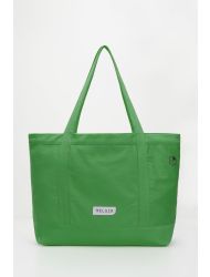 %100 RECYCLED BIG TOTE BAG GREEN