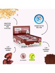 Probiyotik Meyve Barı - Yer Fıstığı Kakao Hurma 35 gr x 12 Adet