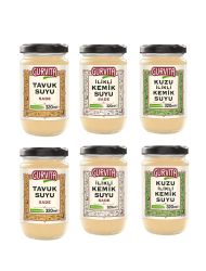 Gurvita İlikli Kemik Suyu Sade Çeşitleri 320 Ml 6'lı