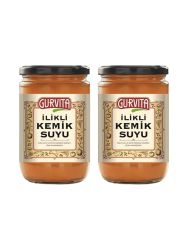 Gurvita İlikli Kemik Suyu Sebzeli 660 Ml 2'li