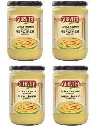 Gurvita İlikli Kemik Suyuna Mercimek Çorbası 660 Ml 4'lü