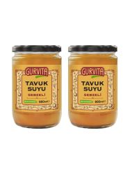 Gurvita Tavuk  Suyu Sebzeli 660 Ml 2'li