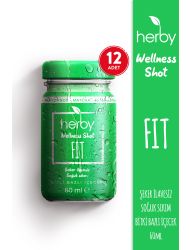 Herby Fit Shot Bitki Bazlı İçecek 60ml x12 adet