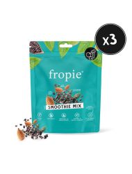 Karışık Kuruyemiş Ham Kakao Nibi Çiğ Badem Çiğ Kabak Çekirdeği - Smoothie Mix 75 gr x 3 Adet