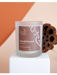 Kyphi Natural ‘'SANDALWOOD'' Candle (Hindistan Cevizi ve Soya Wax Mum)