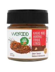 Wefood Kakao Nibli Hurmalı Fındık Ezmesi