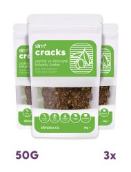 3 Paket Zeytin Biberiyeli Glutensiz Vegan Tohum Kraker Cracks 50gr